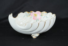 Load image into Gallery viewer, Vintage Noritake Azalea Pattern 19322 Porcelain Bowl Footed Shell Dish Japan