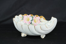 Load image into Gallery viewer, Vintage Noritake Azalea Pattern 19322 Porcelain Bowl Footed Shell Dish Japan