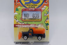 Load image into Gallery viewer, Matchbox Across America 50th Birthday Series – North Dakota Ford Dump Truck (ND 039)