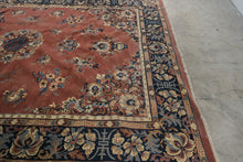 Load image into Gallery viewer, Nova Belgium Chinese Style Floral Medallion Area Rug 94 x 129