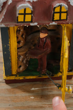 Load image into Gallery viewer, Cast Iron Novelty Bank Mechanical Coin Bank J and E Stevens Reproduction