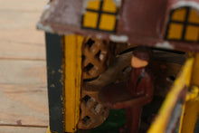 Load image into Gallery viewer, Cast Iron Novelty Bank Mechanical Coin Bank J and E Stevens Reproduction