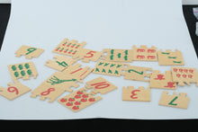 Load image into Gallery viewer, Creative Playthings Wooden Number Matching Puzzle