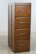 Load image into Gallery viewer, Oak Creek by Riverside Oak Four-Drawer Vertical File Cabinet