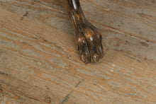Load image into Gallery viewer, Solid Oak Pedestal Dining Table with Claw Feet – 42" Round