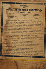 Load image into Gallery viewer, Oak Pelican Regulator Wall Clock - Waterbury