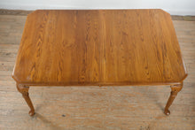 Load image into Gallery viewer, Cochrane Furniture Solid Oak Dining Table Queen Anne Style