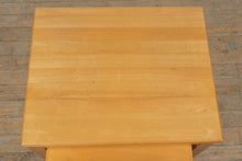 Load image into Gallery viewer, Solid Wood Nesting Tables Set of Three Minimalist Modern