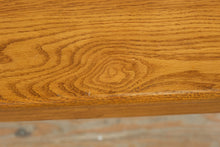 Load image into Gallery viewer, Solid Oak Slender Console Table with Tapered Legs