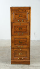 Load image into Gallery viewer, Winners Only Solid Oak 4 Drawer Vertical File Cabinet - Online Only