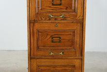 Load image into Gallery viewer, Winners Only Solid Oak 4 Drawer Vertical File Cabinet - Online Only