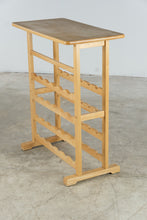 Load image into Gallery viewer, Solid Wood Wine Rack Console Table with Bottle Storage
