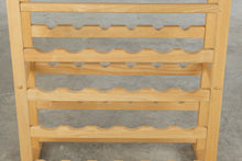 Load image into Gallery viewer, Solid Wood Wine Rack Console Table with Bottle Storage