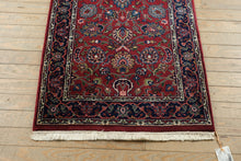 Load image into Gallery viewer, M Amogli Red Runner Rug - 17.5' x 2.5' - Obeetee