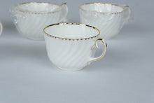 Load image into Gallery viewer, Gladstone Old Grecian Flute 18 Piece Bone China Tea and Dessert Set England