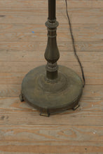 Load image into Gallery viewer, Antique Style Brass Swing Arm Floor Lamp 50 Inch Adjustable