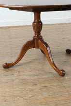 Load image into Gallery viewer, Davis Cabinet Company Cherry Dining Table with 6 Queen Anne Chairs and Leaves