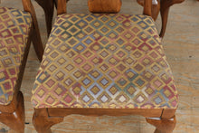 Load image into Gallery viewer, Davis Cabinet Company Cherry Dining Table with 6 Queen Anne Chairs and Leaves