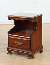 Load image into Gallery viewer, Old Mill Cherry Nightstand with Cubby