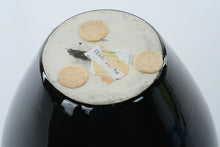 Load image into Gallery viewer, Glossy Black Onyx-Style Ceramic Vase – Modern Minimalist Form