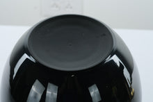 Load image into Gallery viewer, Glossy Black Ceramic Vase with Flared Neck – Classic Onyx Look