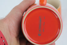 Load image into Gallery viewer, Le Creuset Set of 2 Stoneware Coffee Mugs Flame Orange 12 oz 350 ml