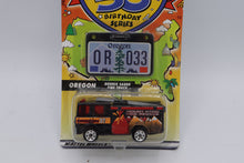 Load image into Gallery viewer, Matchbox Across America 50th Birthday Series – Oregon Dennis Sabre Fire Truck (OR 033)