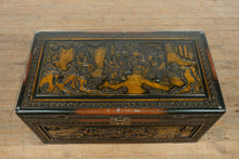Load image into Gallery viewer, Oriental Carved Cedar Lined Hope Chest
