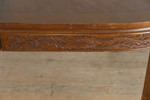 Load image into Gallery viewer, Oriental Dragon & Phoenix Dining Set – 8 Chairs, Carved Skirt, Sunburst Top – Rare & Remarkable