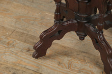 Load image into Gallery viewer, Victorian Eastlake Marble-Top Parlor Table