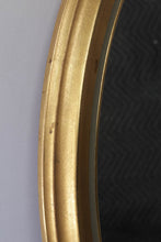 Load image into Gallery viewer, Oval Gold Mirror- 26 x 32 1/2