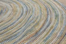 Load image into Gallery viewer, Large Oval Jute Rug - 12' 10" x 9' 5"