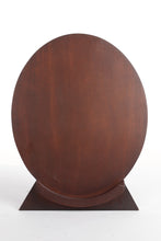 Load image into Gallery viewer, Oval Vanity Mirror and Stand - Carved Leaves