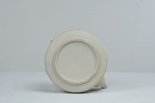 Load image into Gallery viewer, Vintage Japanese Owl Stoneware Teapot Rattan Handle 1970s Pottery