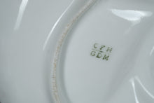 Load image into Gallery viewer, Antique CFH GDM Limoges Oyster Plate – Floral & Gilt Scalloped Shell Design