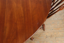 Load image into Gallery viewer, Pennsylvania House Solid Cherry Dining Table Set with 6 Windsor Chairs, 2 Leaves and Table Pads