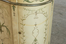 Load image into Gallery viewer, Hand Painted Bombe Sideboard Cabinet with Three Doors