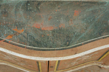 Load image into Gallery viewer, Italian Hand-Painted Rococo Style Sideboard with Curved Front & Floral Panels