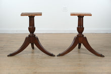 Load image into Gallery viewer, Pair of Finished Duncan Phyfe Style Table Pedestals – Online Exclusive