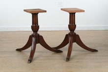Load image into Gallery viewer, Pair of Finished Duncan Phyfe Style Table Pedestals – Online Exclusive