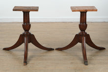 Load image into Gallery viewer, Pair of Finished Duncan Phyfe Style Table Pedestals – Online Exclusive