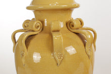 Load image into Gallery viewer, Pair of Golden Yellow Wildwood Lamps