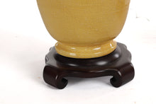 Load image into Gallery viewer, Pair of Golden Yellow Wildwood Lamps