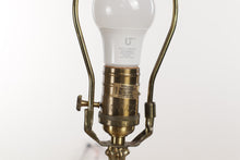 Load image into Gallery viewer, Pair of Golden Yellow Wildwood Lamps