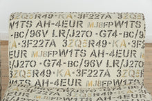 Load image into Gallery viewer, Pair of Jonathan Lewis Numerical Slipper Chairs – Modern Print