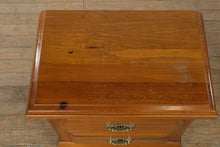 Load image into Gallery viewer, Rustic Pine Nightstands by Vaughn Bassett – Set of Two