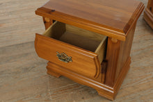 Load image into Gallery viewer, Rustic Pine Nightstands by Vaughn Bassett – Set of Two