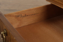 Load image into Gallery viewer, Pair of Wide Mid Century Burled Side Tables - American of Martinsville