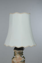 Load image into Gallery viewer, Vintage Pair Asian Ceramic Table Lamps Birds Lotus Flowers 33 Inch