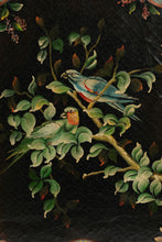 Load image into Gallery viewer, Mid Century Florentine Style Bird Wall Panels Gilt Frame Pair 30x42